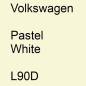 Preview: Volkswagen, Pastel White, L90D.